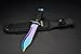 FadeCase Bowie Fade - Real CSGO Knife Skin Counter Strike Global Offensive Full Tang Fixed Blade with Blade Sheath