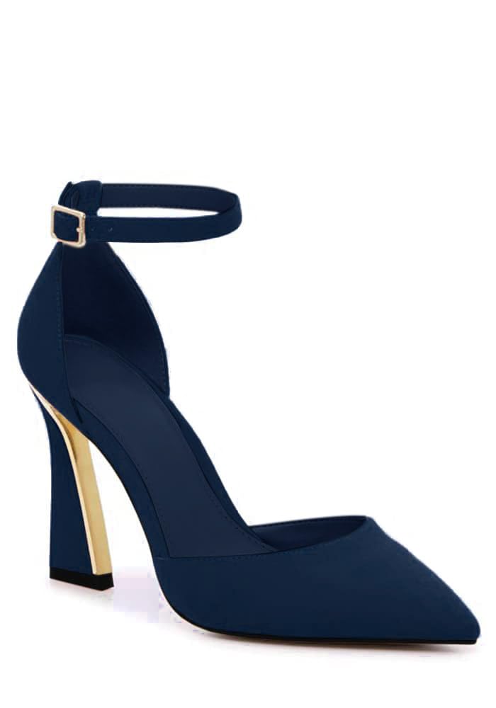 Juliet Holy Womens Pumps Point Closed Toe Heels Buckle Ankle Strap D'Orsay Heeled Sandals Image Juliet Holy Womens Pumps Point Closed Toe Heels Buckle Ankle Strap D'Orsay Heeled Sandals Image