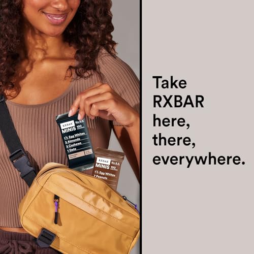 RXBAR MINIS PROTEIN BARS, 6G PROTEIN, GLUTEN FREE SNACKS, VARIETY PACK (4 BOXES, 32 COUNT)