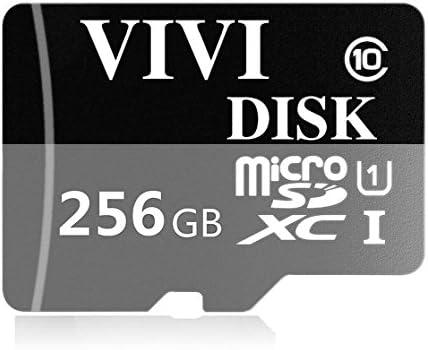 256GB Micro SD Card High Speed Class 10 Micro SD SDXC Card TF Card with Adapter (XC256-2)