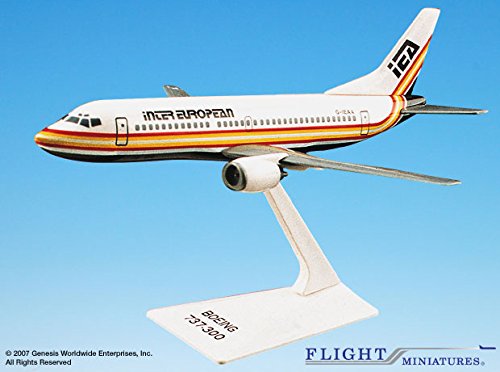 Flight Miniatures IEA Inter European Airlines Boeing 737-300 1:180 Scale Display Model