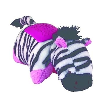 Amazon Com Dream Lites Pillow Pets Mini Zippity Zebra As Seen