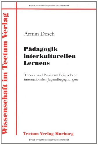 Padagogik Interkulturellen Lernens Theorie Und Praxis Am Beispiel Von Internationalen Jugendbegegnungen Amazon De Desch Armin Bucher