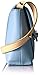 Anne Klein Sheryl Shoulder Bag, Ocean Blue-Dolphin/Natural