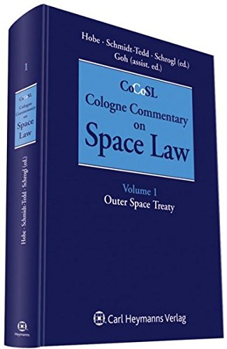 Cologne Commentary on Space Law (Vol. 1)