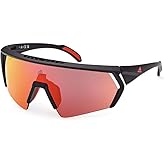 adidas Sunglasses Sport SP 0063 02U Matte Black/Bordeaux Mirror