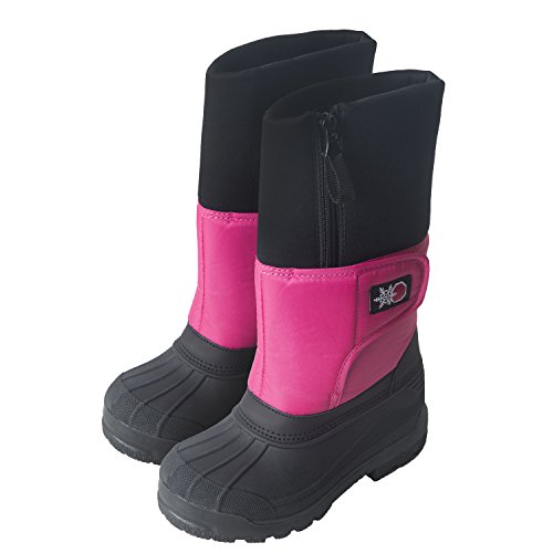 Snowstoppers snow boot with extra long sleeve (4, fuchsia)
