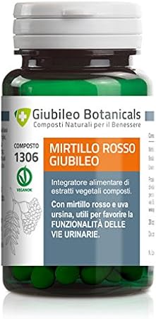 integratore di mirtilli rossi per uomini