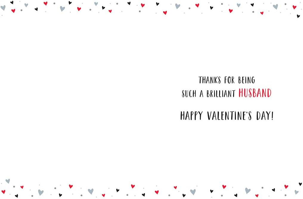 Regal Publishing Modern Valentine's Card Husband - 8 x 6 inches, multicolor - Image 3