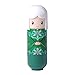 SmileyUS 1 PCS Cartoon Doll Lip Balm Moisturizing Lip Gloss Moisturizing Dry and Chapped Protection Lipstick(Color Random)