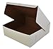 Southern Champion Tray 0985 Premium Clay Coated Kraft Paperboard White Non-Window Lock Corner Bakery Box, 12