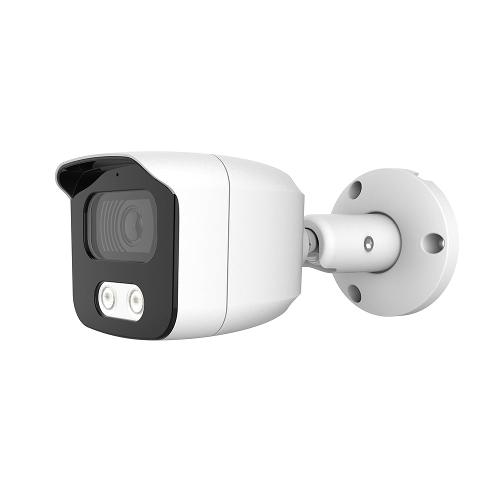 Photo 1 of LongPlus 5MP PoE IP Bullet Camera, Bullet Security IP Camera Outdoor Indoor, Smart Motion Detection, IR Night Vision, Built in Mic, Waterproof IP66, 24/7 Recording, NDAA Compliant