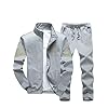 Lavnis Men’s 2 Pieces Tracksuits Running Jogging Sports Suits Athletic Long Sleeve Sweatsuit