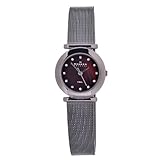 Skagen Women's 107SDDD Quartz Stainless Steel Brown Mother Of Pearl Dial Watch