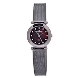 Skagen Women’s 107SDDD Quartz Stainless Steel Brown Mother Of Pearl Dial Watch, Watch Central