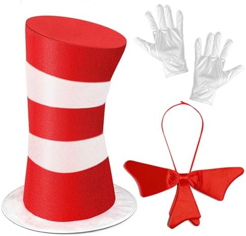 Amazon.com: OFIHIDO 5 Pcs Hallowen Costume Accessories,Red  display picture 2