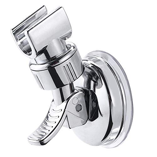 Meka-supplies - Elegant Shower Holder Suction Cup For Bathroom Accessories Universal Adjustable Bathroom Moving Mount Shower Head Holder - Thumbnail 3