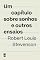 Livro Um capítulo sobre sonhos e outros ensaios (Errar melhor)