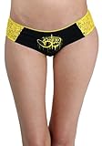 DC Comics Batman Panty Set 3-Pack with Lace Trim (X-Large)