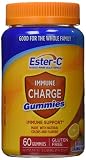 Ester-C Vitamin C, Immune Charge Gummies , 60 Count