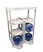 Bottle Buddy Complete Storage System, White