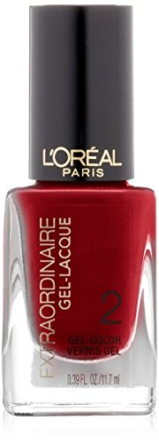 L'Oreal Paris Extraordinaire Gel-Lacque 1-2-3 Nail Color, Hot Couture,(Pack of 2) L'Oreal Paris Extraordinaire Gel-Lacque 1-2-3 Nail Color, Hot Couture,(Pack of 2)