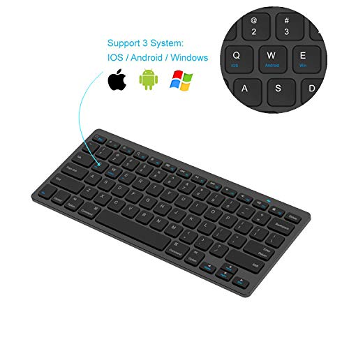 2 Arteck+Ultra+Slim+Bluetooth+Compatible+Including