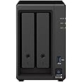 Synology DS723+ NAS Server Mit 2x 8TB - AMD Ryzen R1600 2GB RAM Für Heim & Büro