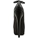 Women's Extreme High Fashion Ankle Strap Peep Toe Hidden Platform Sexy Stiletto High Heel Pump Shoes