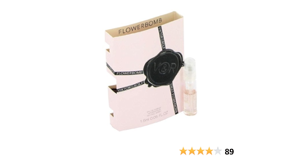 Flowerbomb Viktor Rolf 05 Oz 1 5 Ml Edp Spray Vial Sampler Body Muds Beauty Amazon Com