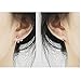 Stud Jacket Earrings 925 Sterling Silver Chic Bead Ball Back Cuffs Stud Earring Sets for Women Girls
