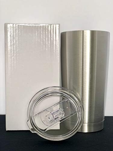20oz Stainless Steel Double Wall Insulated Tumbler (Stainless Steel)