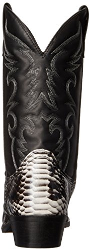 Laredo Men's 68067 Monty Western Boot,Black / White,12 XW US