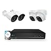 REOLINK 8CH 5MP Home Security Camera System, 4pcs Wired 5MP Outdoor PoE IP Cameras, 4K 8CH NVR with 2TB HDD for 24-7…