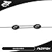 Pilotfish No Tail Adjustable Eyewear Retainer - Sunglass Holder Strap - Sunglasses Retainer (The Panda, 16 Inches)