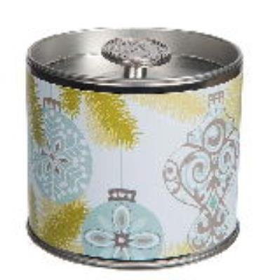 GreenLeaf Tin Candle 6 Oz, Silver Spruce
