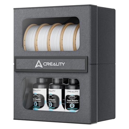 Photo 1 of Creality Filament Storage Box, 3D Filament Dryer with Magnetic Closure, Moisture-Proof & Damp-Proof, Large Capacity, Easy Access