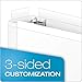 Cardinal 11-Inch x 17-Inch ClearVue Slant-D Ring Binder, 1.5-Inch, White (22122)