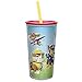 Zak! Designs Insulated Tumbler, Paw Patrol Red, Screw-on Lid with Straw, Double Wall Construction, BPA-free and Break-resistant, 10.5oz