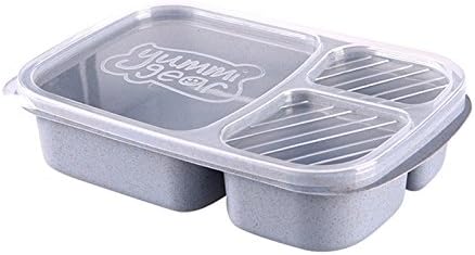 Plastic Container Lunchbox Microwaveable Lunch Bento Box Dinner Portable Boxes For Food Kids Picnic