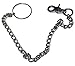 McKay Secure 18-Inch Chrome Chain with Lobster Clasp & 2-Inch Key Ring for Wallet, Keys, Purse, Handbag, Travel