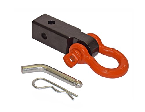 Enhanced Tow Strap Shackle Mount (TSM-22-D) For 2" Receivers - Made In U.S.A.