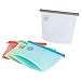 Silicone Food Storage Bags: Reusable Snack And Sandwich Bags, Bags With Ziplock For Airtight Sealing, Leakproof Freezer Bag For Baby Food, Liquids, Meat, Vegetables And Dog Food