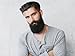 Men's Beard Growth Serum by Hoffmann MD - Grow More Facial Hair and a Thicker Beard Naturally (1 Ounce / 1 Month Supply)