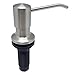 Ultimate KitchenTM - Best Stainless Steel Sink Soap Dispenser (Brushed Nickel) - Large Capacity 17 OZ Bottle - Easy Installation - Well Built and Sturdy - 5 Yr Replacement Warranty