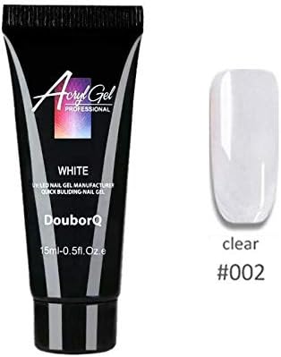 Quick Quick Camouflage UV/LED Builder Nail Tips Extension Polygel (clear)