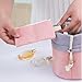 Clearance! Waterproof Cosmetic Travel Barrel Toiletry Bag Organizer Makeup Bag Bathroom Storage Drawstring (Pink)