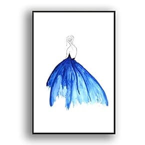 Framed Abstract for Living Room Bedroom Color Block for