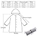 ACVCY Rain Poncho for Men,Disposable Lightweight Rain Jacket with Drawstring Hood, Women Clear Transparent Rain Coat with Hood Rain Jacket