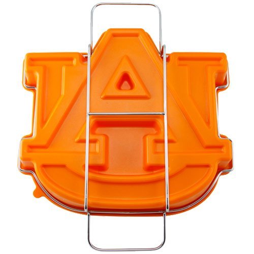 NCAA Auburn Tigers Cake Pan with Stand, One Size, Orange